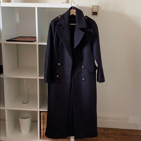 Zara Jackets & Blazers - Zara double breasted Long Wool Coat